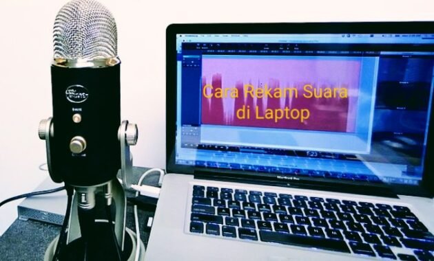 3 Cara Rekam Suara di Laptop dengan Berbagai Aplikasi, Gratis dan Berkualitas 