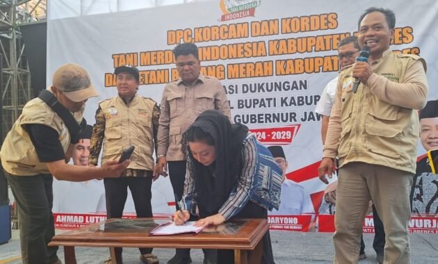 Kontrak Politik dengan Petani Bawang Merah, Calon Bupati Brebes Paramitha Sampaikan Ini