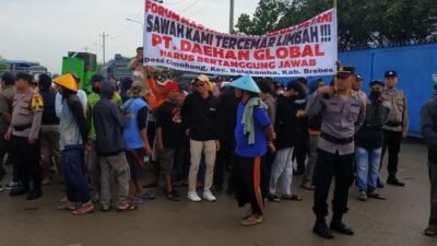 Petani Cimohong Tuntut Ganti Rugi Rp30 Juta Per Bau, PT Daehan Global Hanya Berani Segini