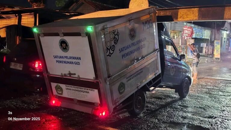 Home 11 Mobil SPPG Kecelakaan di Ketanggungan Brebes, Sasis Sampai Patah