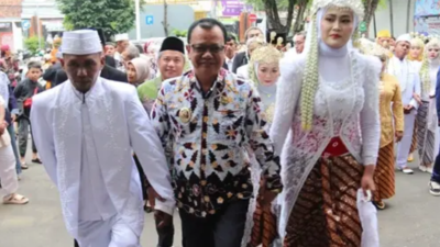 24 Pasangan Akhirnya Sah Lewat Program Nikah Gratis di Brebes