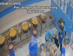 Penampakan di SPPG Brebes terekam video CCTV