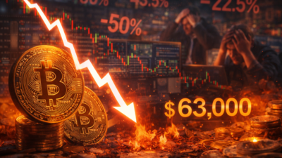 Bitcoin Terjun Bebas di Awal 2026, Setengah Nilai Lenyap dalam 3 Bulan