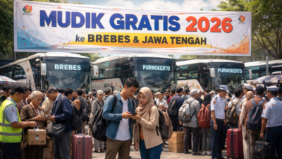 10 Program Mudik Gratis 2026 ke Brebes dan Jawa Tengah, Segera Daftar Sekarang! 
