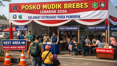 Pemkab Brebes Siapkan 14 Posko Mudik 2026, Jadi Rest Area Gratis bagi Pemudik