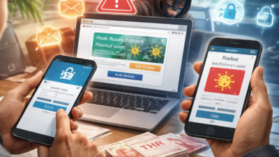 Penipuan Digital Jelang THR, Waspadai Phishing dan Malware