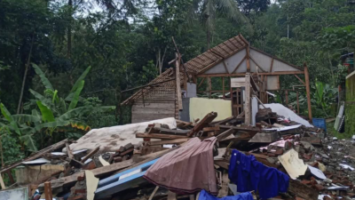 Tanah Bergerak Lagi, Warga Gununglarang Tagih Janji Pemerintah