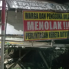 Warga Debong Tengah Tegal Tolak Penutupan Perlintasan Rel KA Jalan Banyumas