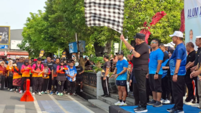 Lintasan Lari Alun-Alun Kota Tegal Resmi Dibuka: Warga Kota Tegal Makin Sehat