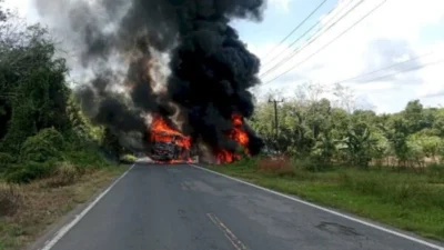 Bus ALS Terlibat Kecelakaan Maut di Muratara, 16 Tewas