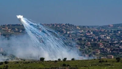 Israel Luncurkan Serangan Fosfor Mengerikan di Lebanon Selatan