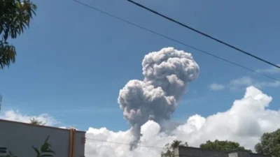 Lima Pendaki Terluka Akibat Erupsi Gunung Dukono