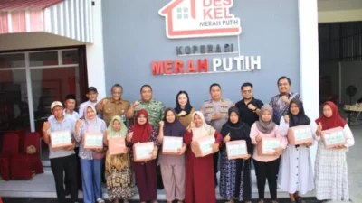 162 Gerai Koperasi Merah Putih Brebes Selesai Dibangun
