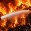 Konflik Rumah Tangga Berujung Petaka, Rumah di Balamoa Tegal Ludes Terbakar