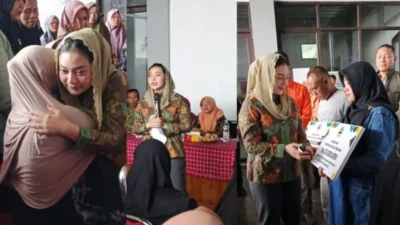 Air Mata Haru Warnai Bantuan Tanah Bergerak Sridadi