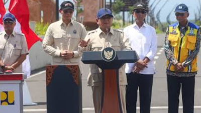 Prabowo Resmikan Jalan Daerah, Rp5,41 Triliun untuk Rakyat