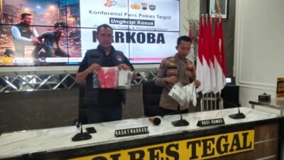 Ungkap 7 Kasus Narkoba, Polres Tegal Tangkap 12 Tersangka Pengedar Sabu
