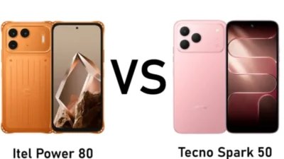 Itel Power 80 vs Tecno Spark 50: Duel HP Rp 2 Jutaan Mirip iPhone