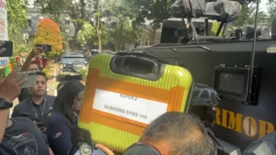 Koper Isi Emas Bernilai Miliaran Disita Polisi di Bogor, Terkait Korupsi Jumbo