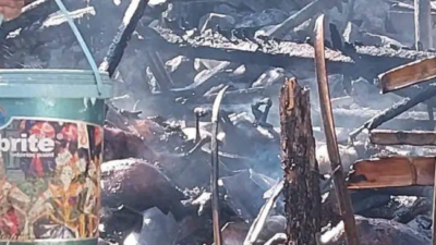 25 Kambing Mati Terbakar di Jagalempeni Brebes