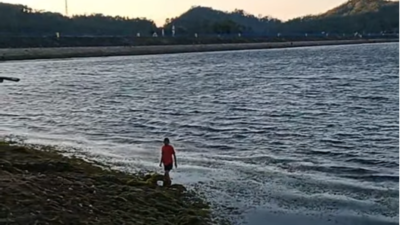 Air Waduk Penjalin Terus Menyusut, Elevasi Terendah Selama Kemarau 2026
